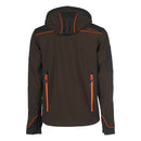 UNIVERS GIACCA SOFTSHELL GRAN SASSO U-TEX VERDE/ARANCIO
