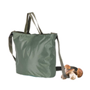 VENTURINI BORSA PORTA FUNGHI VERDE IN NYLON