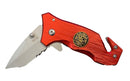 AUSONIA 026531 COLTELLO DA TASCA MANICO ALLUMINIO CM 15
