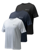 BERETTA SET 3 T-SHIRT CORPORATE TS BIANCO/ BLU/ NERO TS841