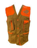 ITALIAN HUNTER GILET IN RESISTENTE CANVAS