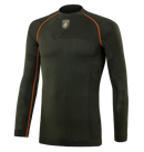TRABALDO MAGLIA MANICA LUNGA 320/DRYARN VERDE/ ARANCIO