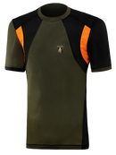 TRABALDO MAGLIA M/M ORYX 9201 VERDE/ ARANCIO