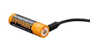 FENIX BATTERIA RICARICABILE LITIO 18650-3500 mAh CON USB