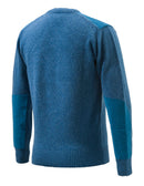 BERETTA MAGLIONE CLASSIC V NECK BLU PU451