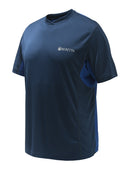 BERETTA T-SHIRT FLASH TECH BLU TS452