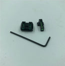 TACCA DI MIRA E MIRINO IN FIBRA OTTICA VERDE PER SIG P320