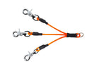 CINOFILIA PANNO TRIPLO IN CORDINO DA 26 CM CON 3 MOSCHETTONI